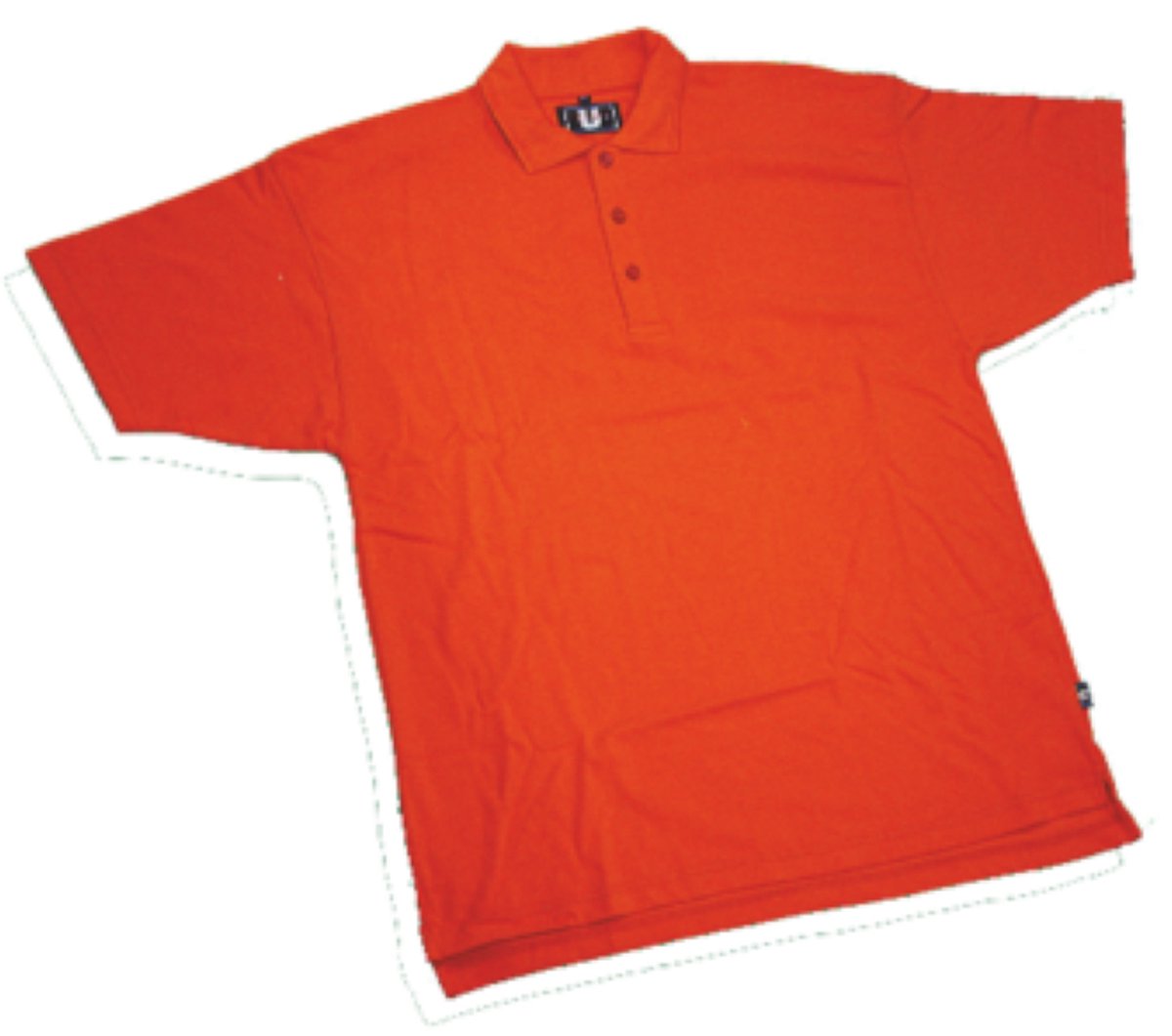 Polo heren oranje | Maat L